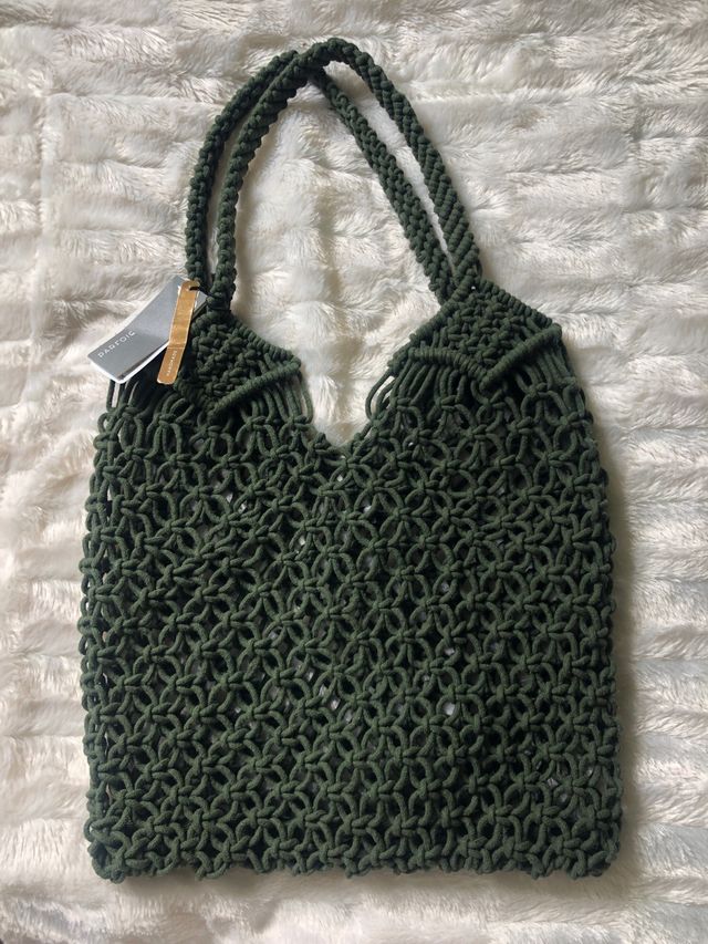 Bolso de algodon de Parfois hecho a mano en la India