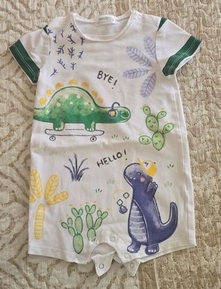 Pelele Mayoral dinos 6-9m