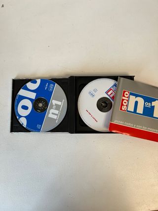 CD disco de música del momento de solo uno