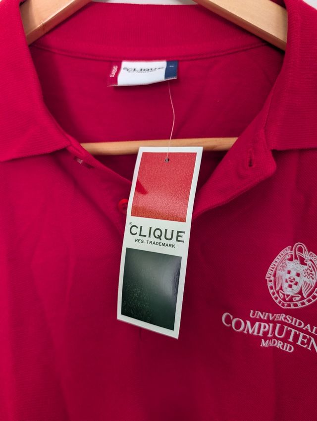 Polo manga larga logotipo UCM talla M a estrenar