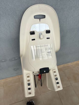 Silla de paseo transporte  niños en bici Decathlon