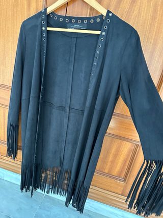 Kimono de flecos de ZARA