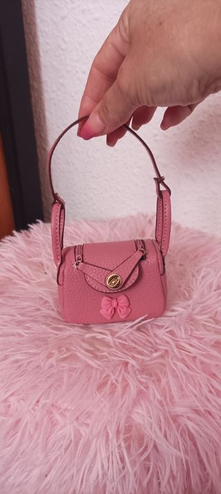  Mini Bolsito  llavero estilo lujo 