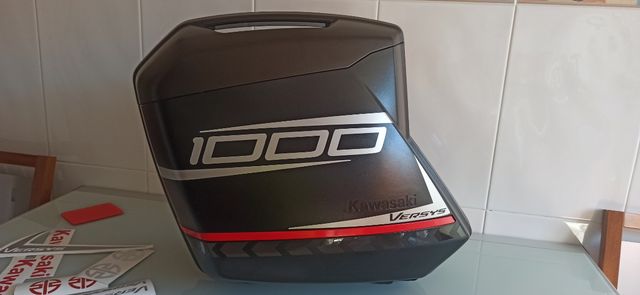 Kit vinilos adhesivos maletas Kawasaki 