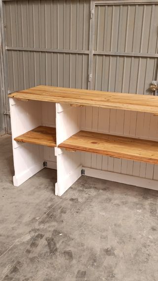 Scrivania da lavoro, bancone 135, banconi