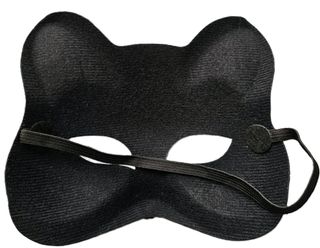 Disfraz Gato Negro Mujer Máscara Guantes Pajarita