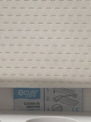 Minicuna colecho BBCus con colchón ECUS Care