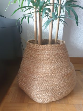 Cesta yute de maisons du monde