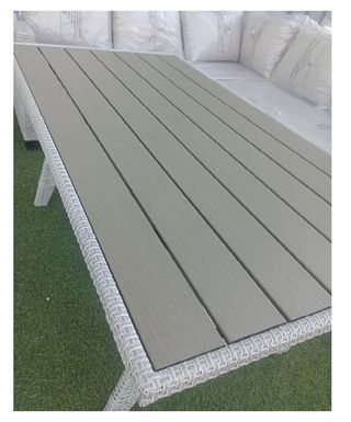 Sofa rinconera y mesa  para exterior