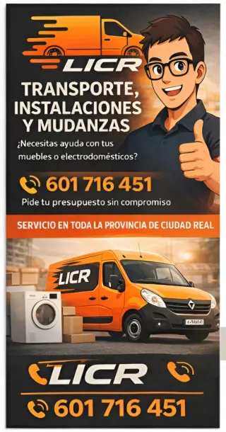 Transportes, Mudanzas e Instalaciones 601716451