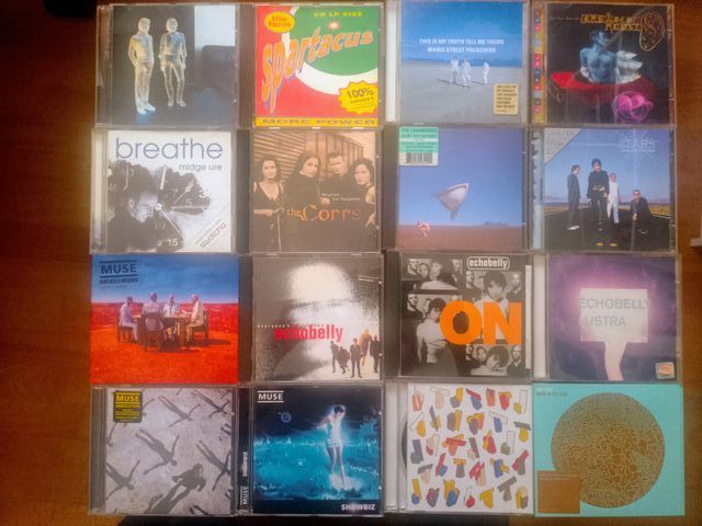 Pack de cds indie, britpop y rock de los 90 y 2000