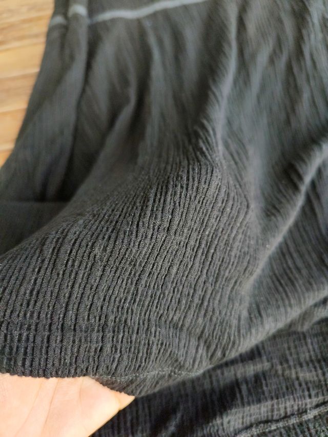 Vestido verano negro t-40