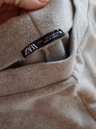 Pantaloni in maglia Zara, tg L