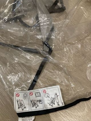 Plastico lluvia silleta Maclaren