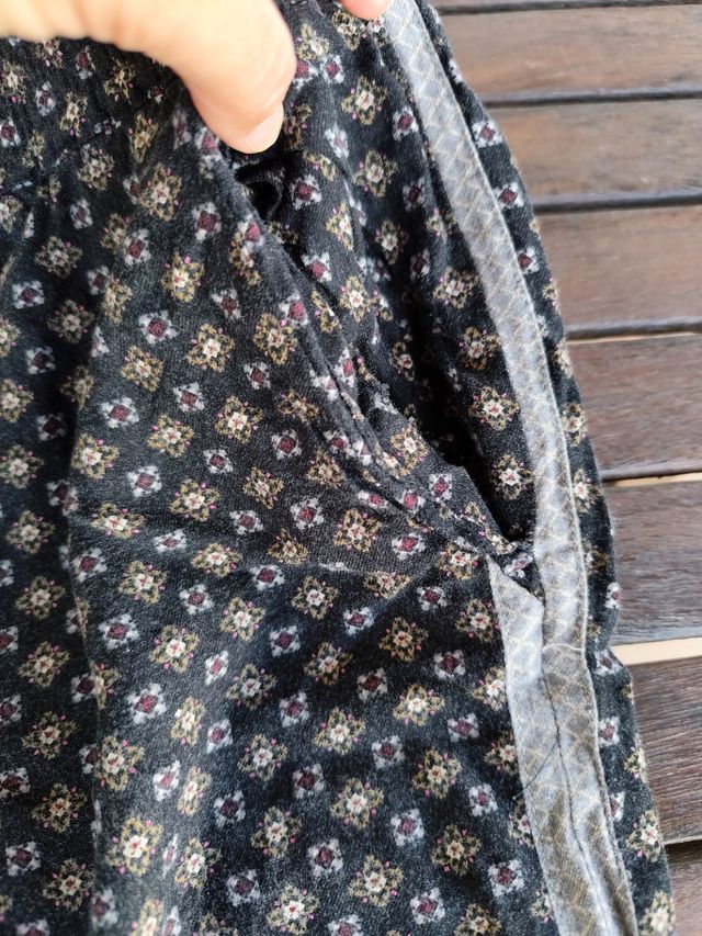 Pantalón punto estampado t-38-40