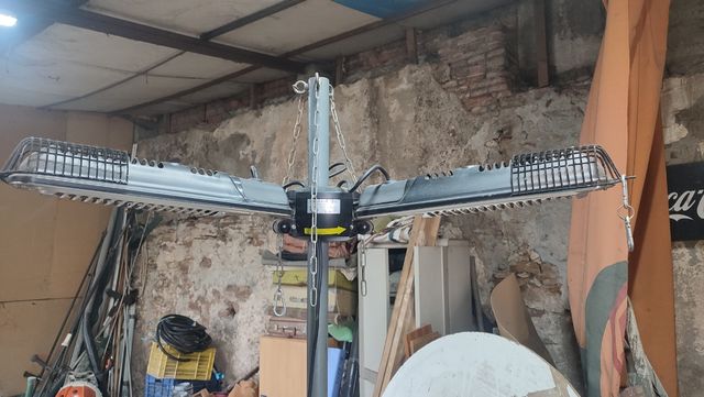 Estufa de terraza eléctrica