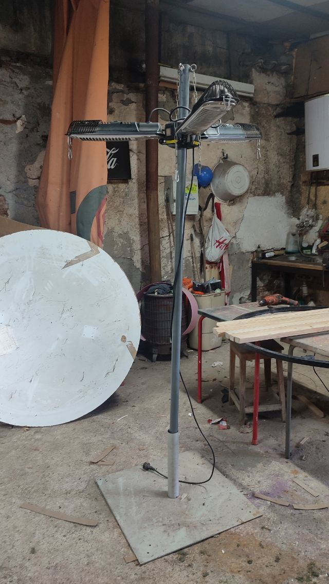 Estufa de terraza eléctrica