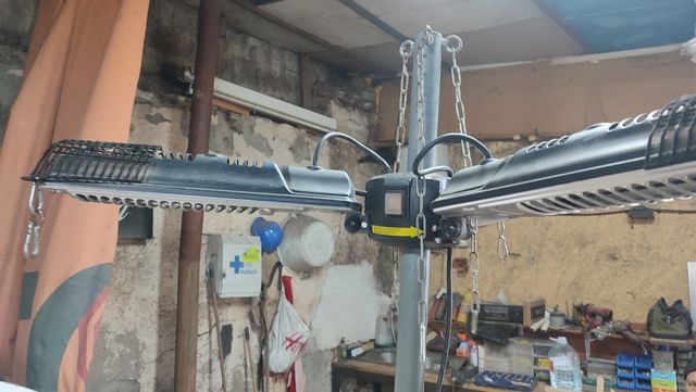 Estufa de terraza eléctrica