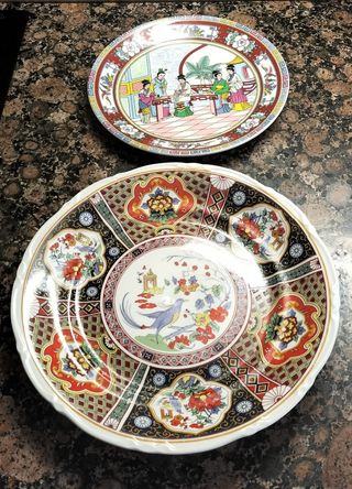 4 Plats Porcelana Xina