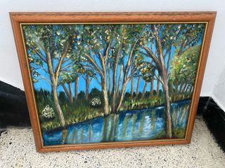 Cuadro pintado a mano
