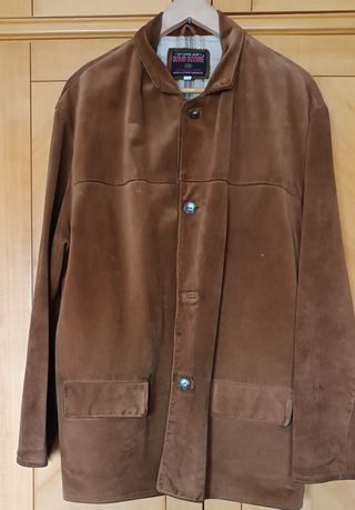 Chaqueta ante caballero 