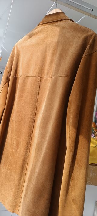 Chaqueta ante caballero 