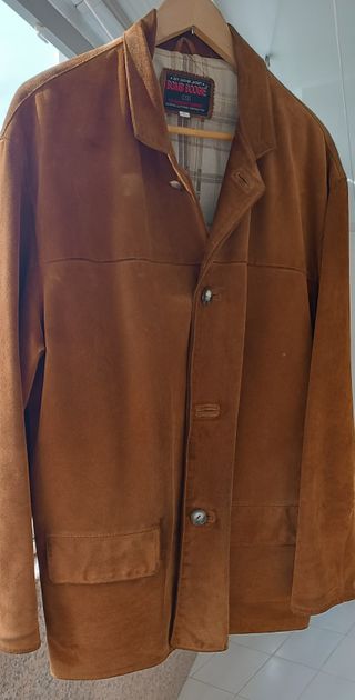 Chaqueta ante caballero 