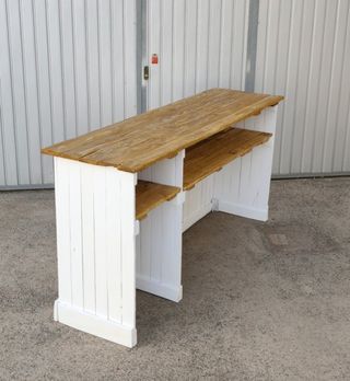 Mostrador in legno, banconi originali, PaleTienda