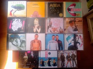 Lote de CD – Pop-rock, indie y éxitos españoles