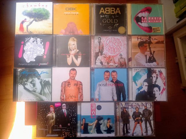Lote de  CD – Pop-rock, indie y éxitos españoles