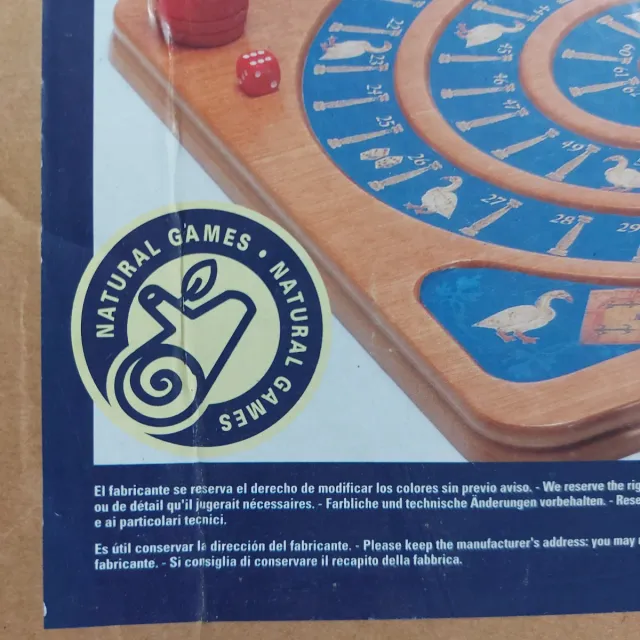 Juego de la oca natural games