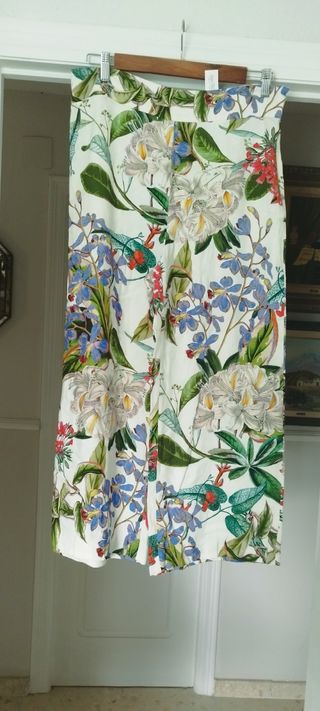 Fada pantalón estampado flores