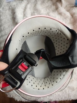 Casco Junior GIVI moto rosa