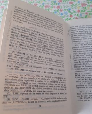La guerra de las Galias (en latín)