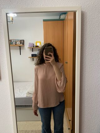 Blusa rosa de Bershka
