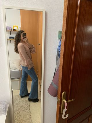 Blusa rosa de Bershka