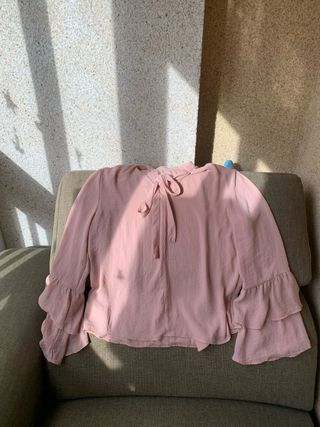 Blusa rosa de Bershka