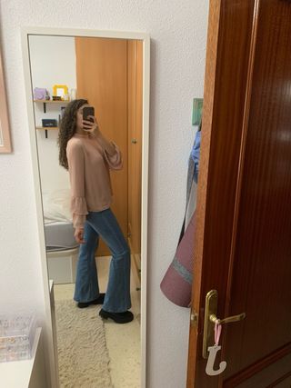 Blusa rosa de Bershka