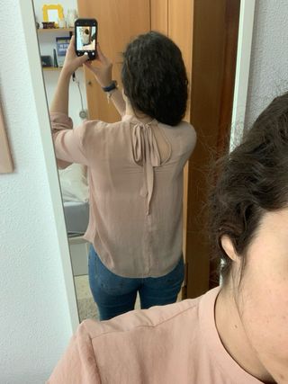 Blusa rosa de Bershka