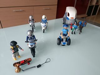 Pack Policia Playmobil REGALO FURGON POLICIAL