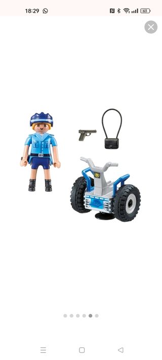 Pack Policia Playmobil REGALO FURGON POLICIAL