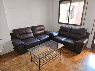 Mesa baja cristal salón