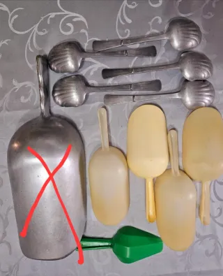 Cucchiai Füllauf vecchi da caffè