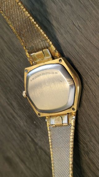 Reloj Longines automático años 1970s chapado oro