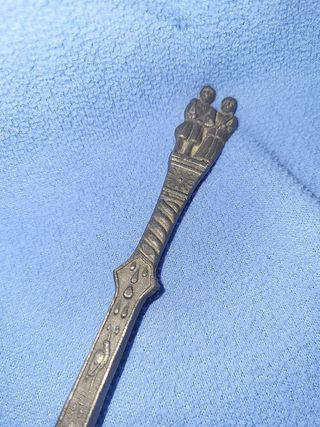 Cuchara peltre vintage