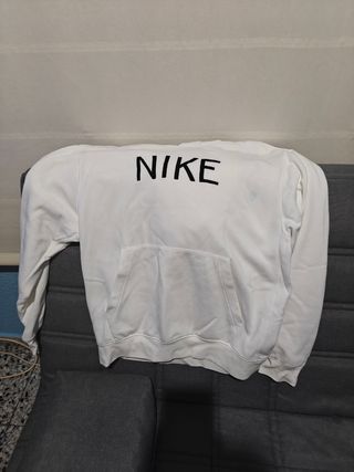 Sudadera nike blanca