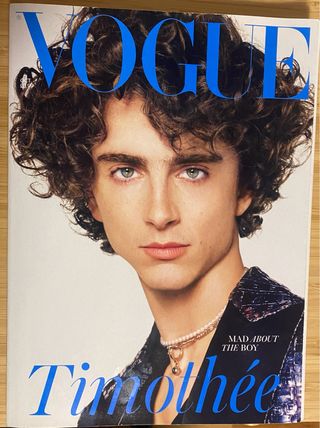 Revista Vogue Timothee Chalamet