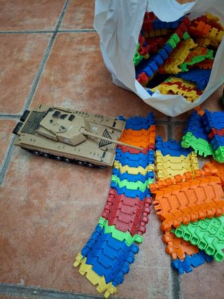 Lote juguetes pista de coches