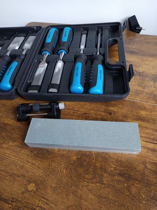 Juego de cinceles para madera.