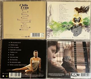Lote 4 cds Pop nacional chicas